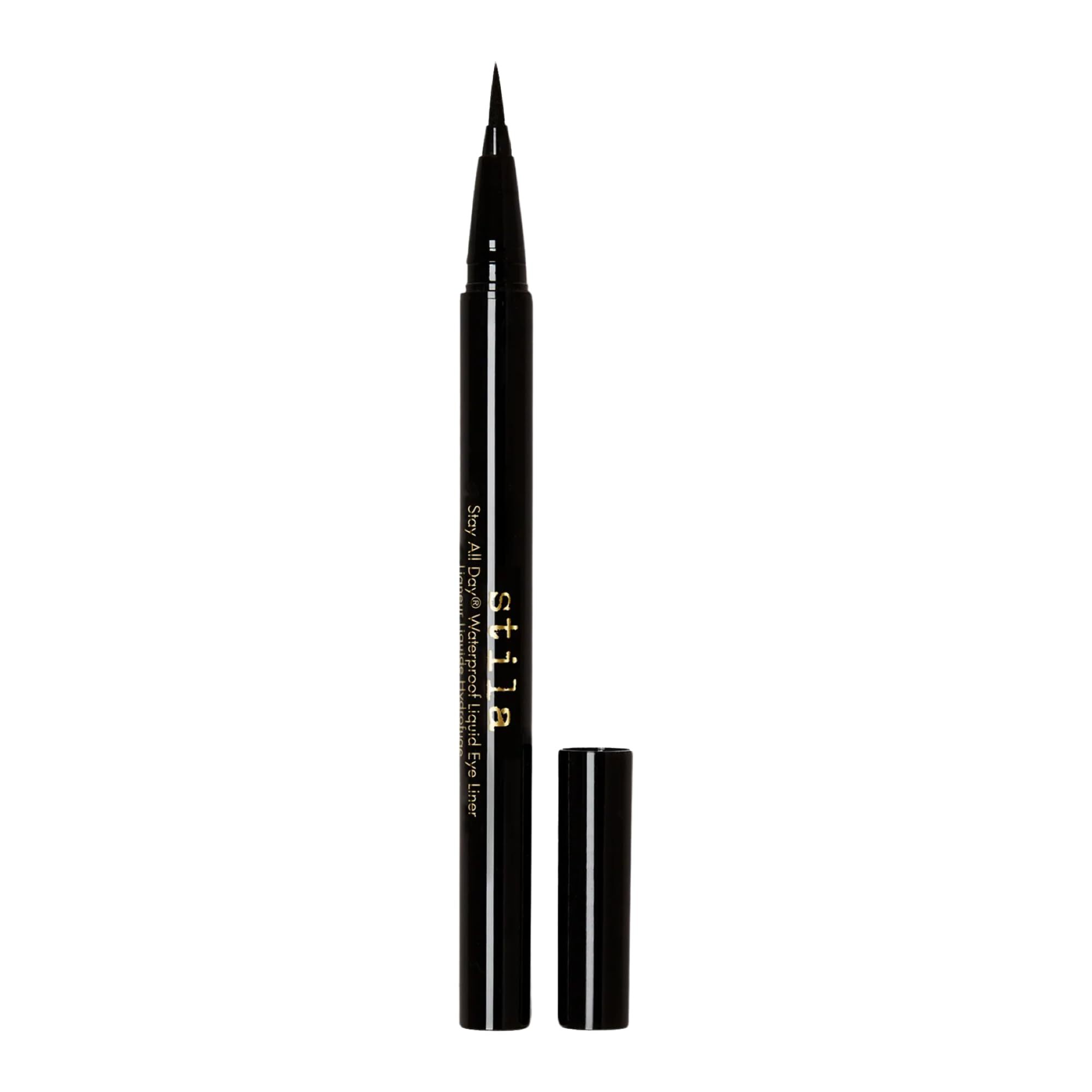 Stila Stay All Day Waterproof Liquid Eyeliner, Intense Black, 0.02 Oz